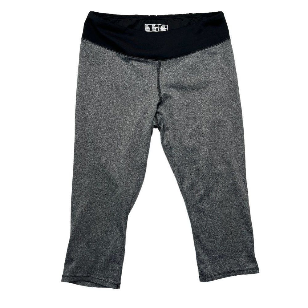 New Balance Gray and Black Leggings - Lightning Dry - Medium - 2 available.